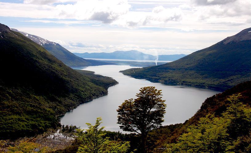 Lago Escondido y Fagnano